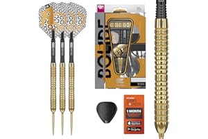Target Darts Bolide Envy 04 90% Tungsten Swiss Point Steel Tip Dart Set, 25G | Pro Ultra No.6 Flights & Pro Grip EVO Shafts, 