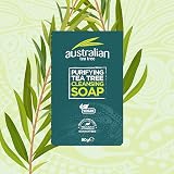 Australian Tea Tree Soap Bar 90g Natural Vegan Cruelty Free Paraben SLS Free view 6