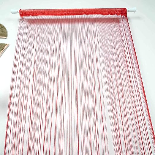 Amazon Com Efavormart Red String Tassel Curtain Event Backdrop