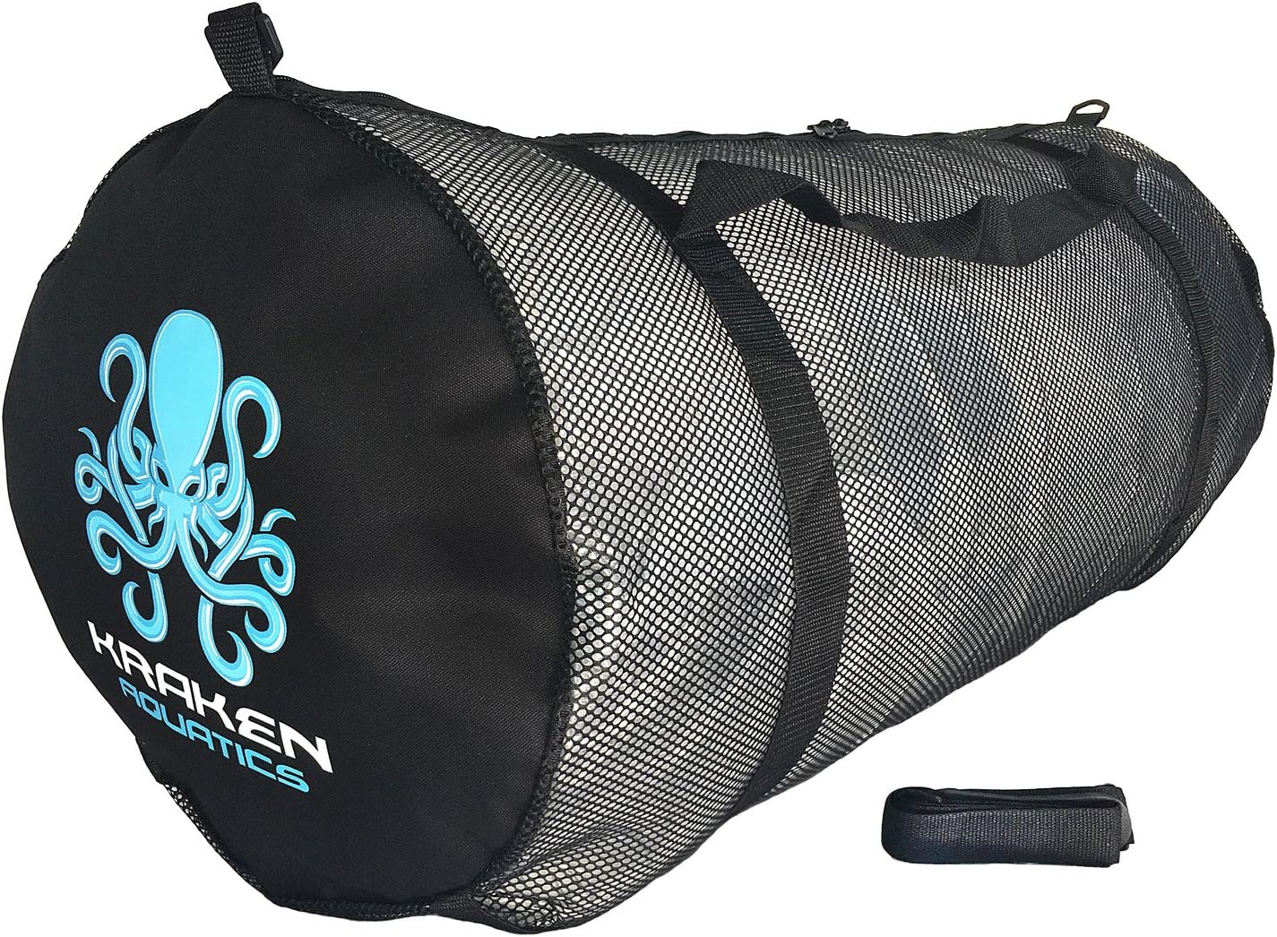 Kraken Aquatics Mesh Duffle Gear Bag with Shoulder Strap | for Scuba Diving, Snorkeling, Swimming, Beach and Sports Equipment