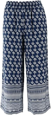 denim palazzo pants amazon