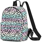 Dezcrab Mini Backpack Purse Fashion Small Backpack Casual Daypack for Women Girls School Travel (Leopard)