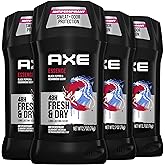 AXE Antiperspirant Deodorant for Men Essence 4 Count 48H Sweat &amp; Odor Protection for Long Lasting Freshness, Black Pepper &amp; Cedarwood 48 Hour Anti Sweat Mens Deodorant 2.7 oz