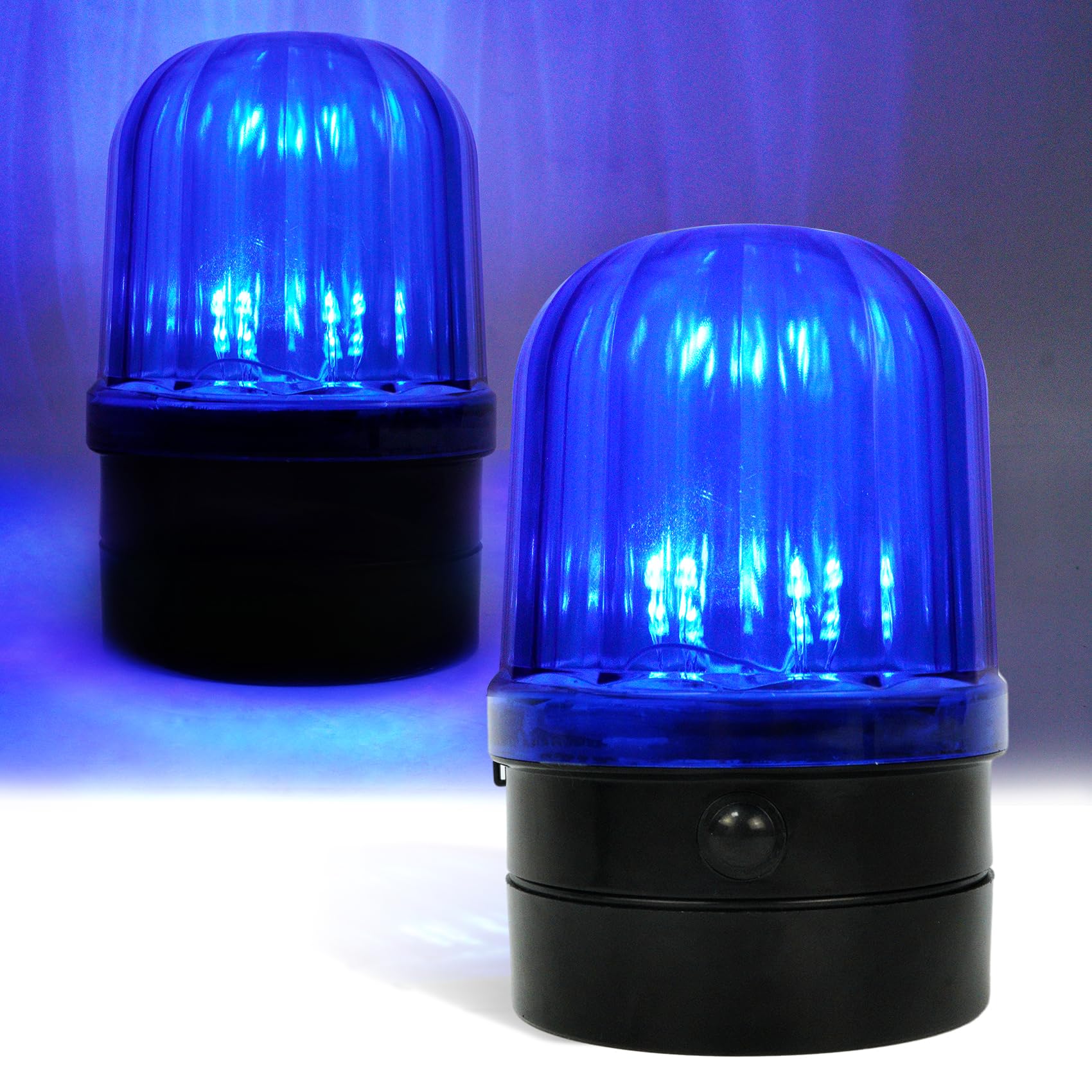 Photo 1 of ELLUMIN 6" Flashing Light, Blue LED Strobe Light Beacon with Magnetic Base for Vehicle Forklift Truck Tractor Golf Carts UTV Car Bus and Club Party Show Bar(Blue,2 Pack