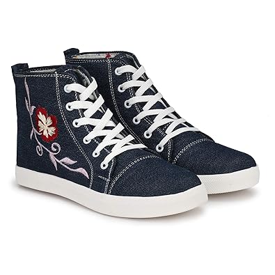 denim casual shoes
