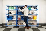 BiGDUG Heavy Duty Garage Shelving Unit 3 Bay 179x90x45 cm 1000 kg Bay view 7