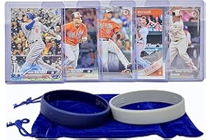 FRUZELG Manny Machado Baseball Cards (5) ASSORTED San Diego Padres Trading Card and Wristbands Gift Bundle