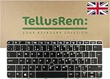 TellusRem UK Backlit Keyboard for HP EliteBook 820 G3 G4 725 G3 G4