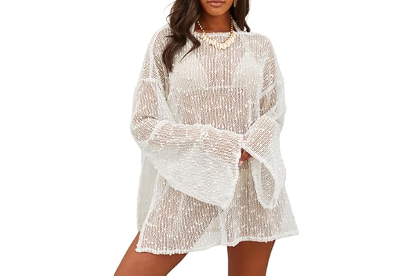 Lilosy crochet swimsuit cover up