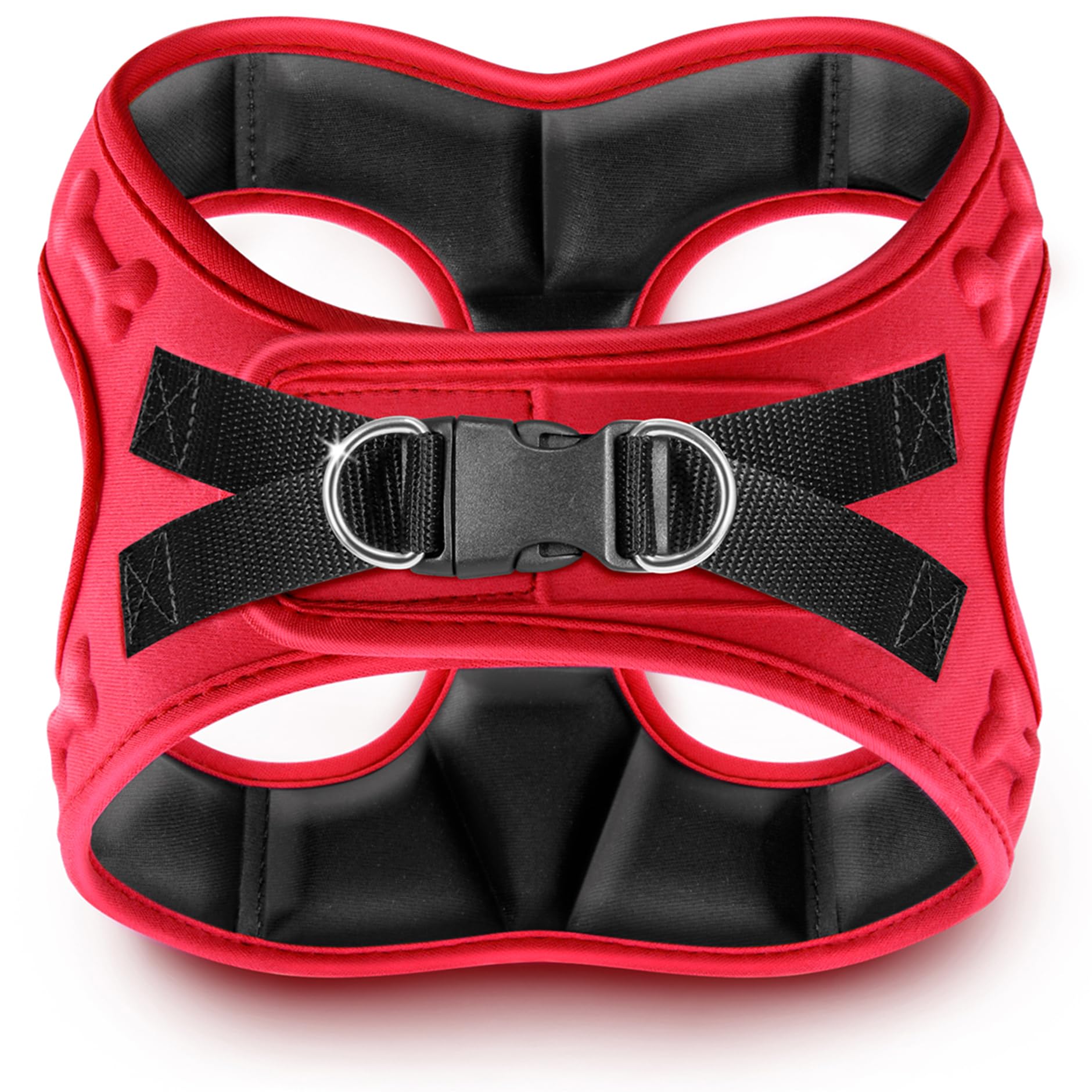 Comfort fit Step-in Dog & Puppy Harness - Comfortable All Weather Dog Vest Harness: Adjustable, Soft Padded, Easy to Put-on for Small, Medium-Sized Dogs.