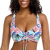 Body Glove Womens Teagan Underwire D, Dd, E, F Cup Bikini Top Swimsuit with Adjustable 2-Way Back Detail