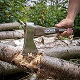 Roughneck ROU65671 Traditional Hickory Handle Axe 800g 1 3/4lb view 5