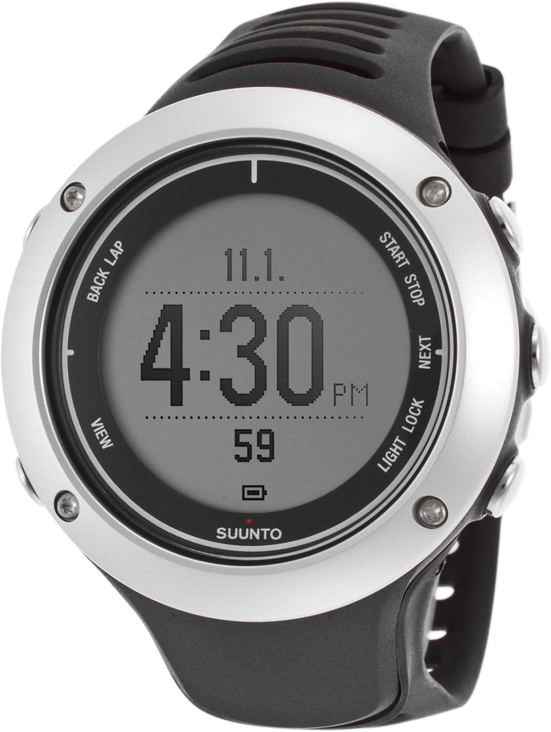 Amazon Com Suunto Men S Ambit2 S Graphite Multi Function Digital Steel Bezel Black Resin Strap Watches