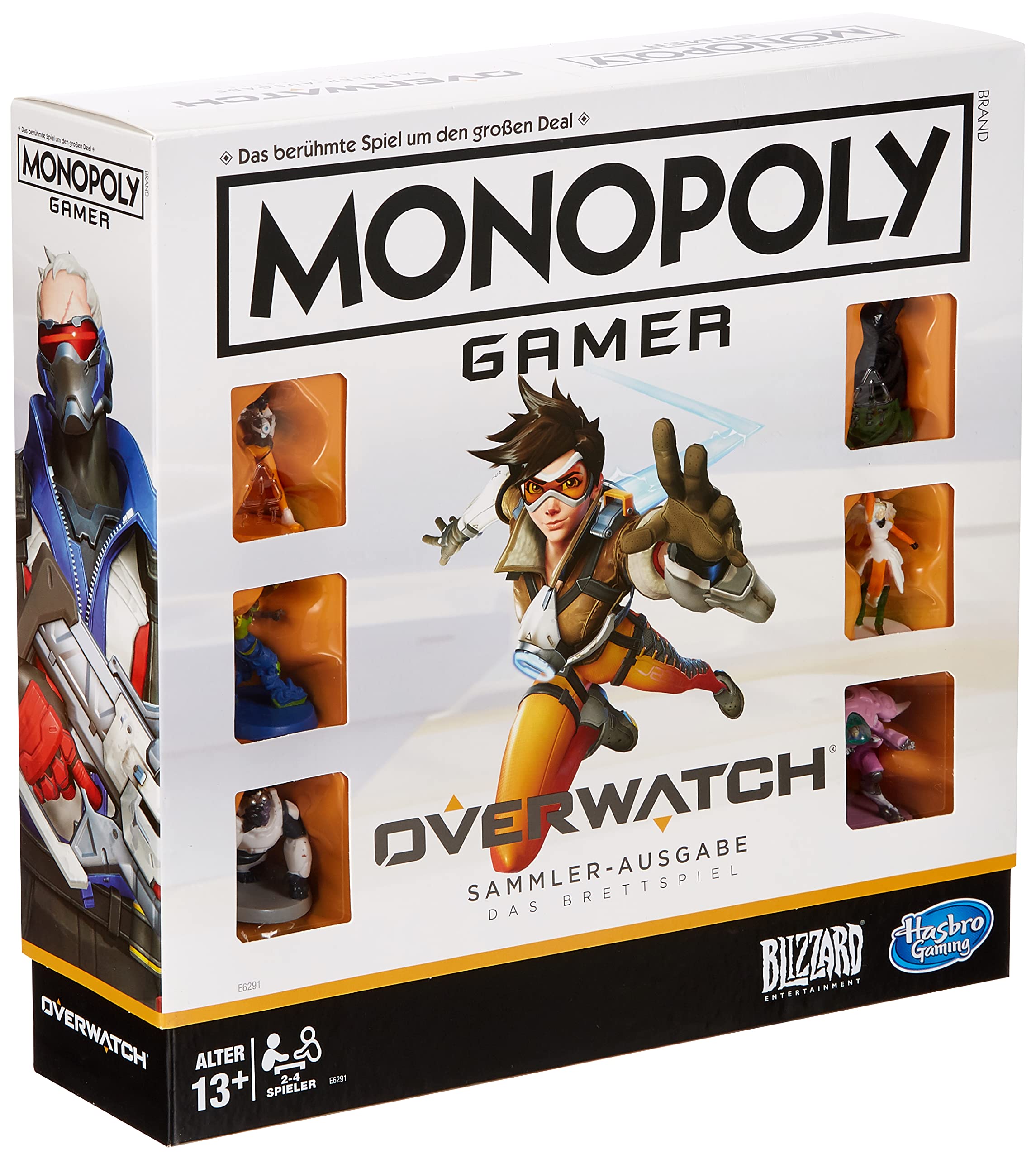 Hasbro Gaming E6291100 Monopoly Gamer Collector's Edition Board Game from 13 Years Gift for Overwatch Players