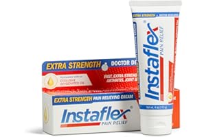 Healthy Directions Instaflex Extra Strength Pain Relief Cream, with 2X The Pain-Fighting Ingredients, Rubs Out Your Toughest Muscle and Joint Pain (4 oz)