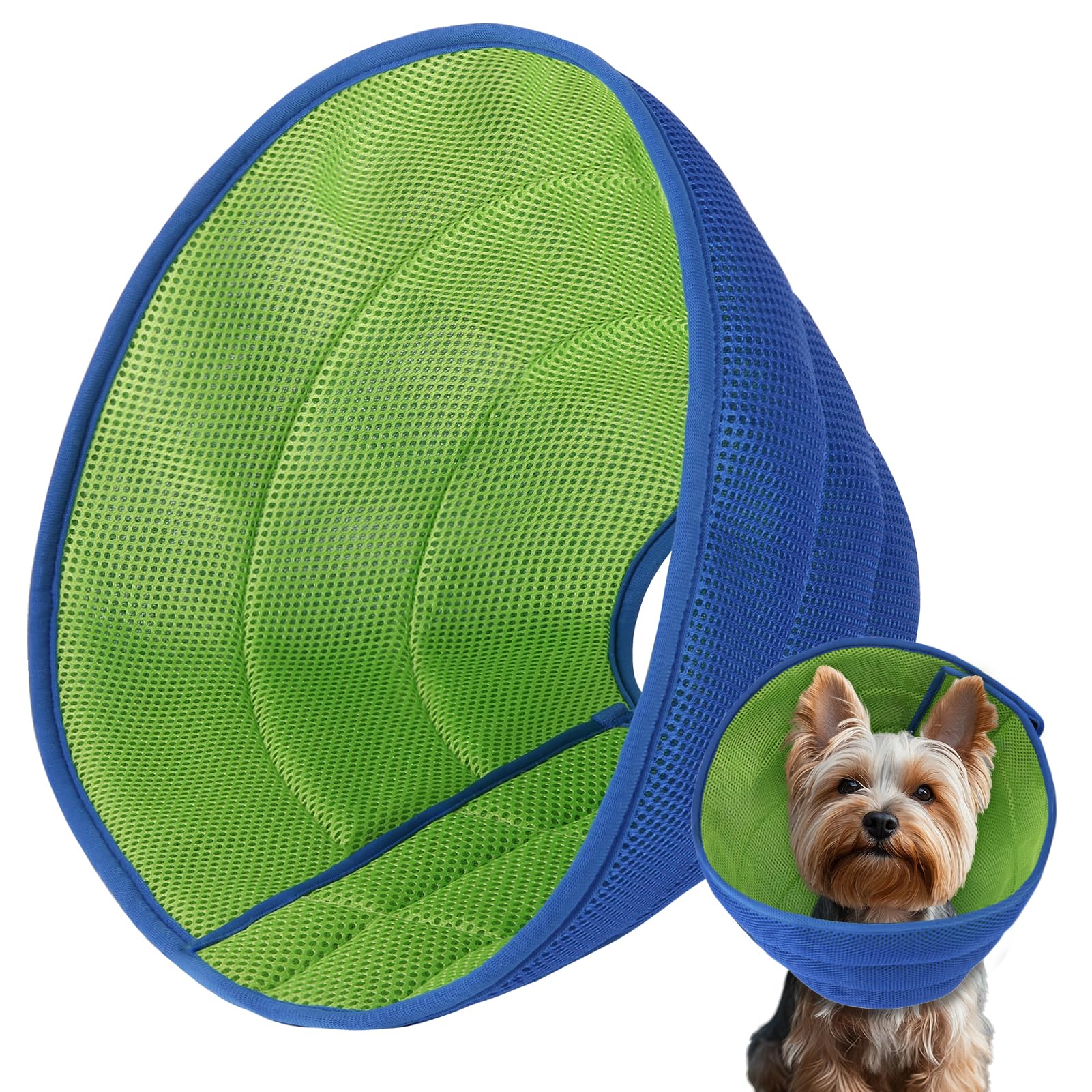 Photo 1 of Inspack XS Soft Dog Cone Collar Alternative, E Cones for Small Dogs/Cats to Stop Licking After Surgery, Neuter Recovery Ecollars of Shame Alternatives, Comfortable Paws Comfy Elizabethan Collars
