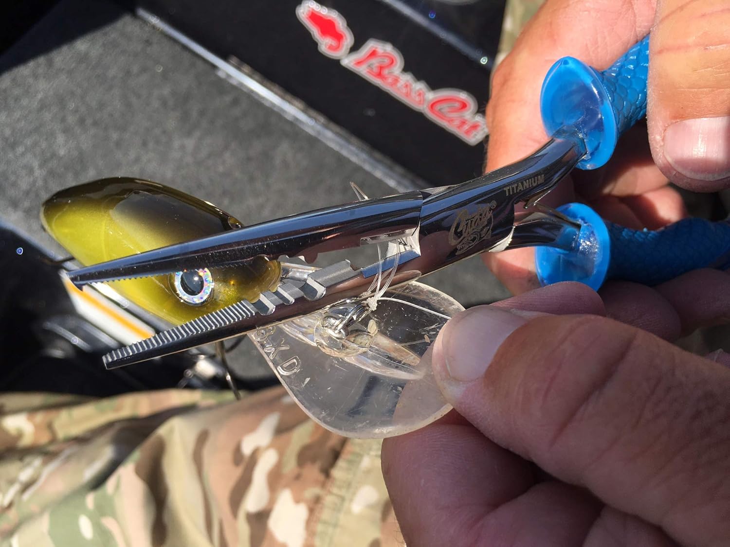 Cuda 8" Stainless Steen Freshwater Fishing Pliers, Needle Nose : Sports & Outdoors