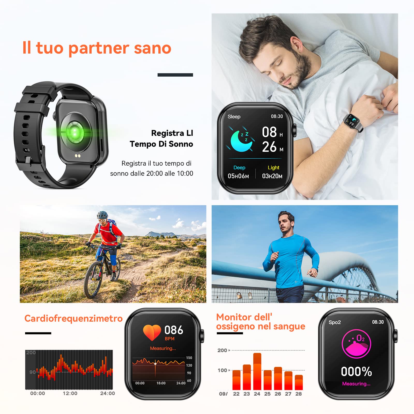 Hwagol Smartwatch health monitoring features