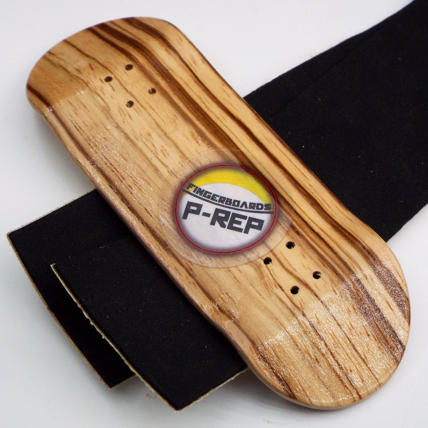 Peoples Republic P-Rep Zebra 34mm Wooden Fingerboard Deck