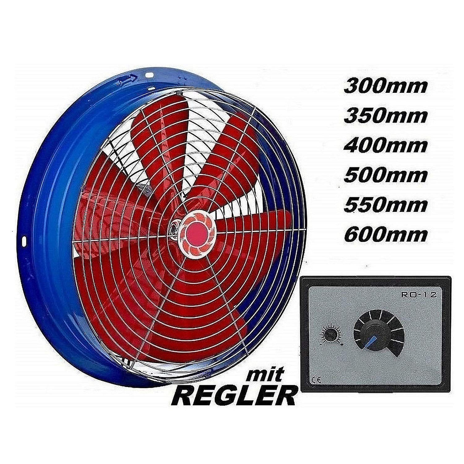 Buy 250mm Industrial Metal Wall Fan with 500Watt SPEED CONTROLLER CONTROL Regulator Duct