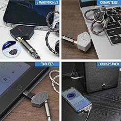 Hidizs SD2 DAC Dongle AMP, Type C Adapter to 3.5mm
