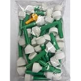 Enema Bag Conversion Kit and 30 Lubricated Disposable Enema Nozzles. Made in The USA