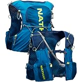 Nathan Vapor Air 3.0 7 Liter Hydration Vest w/ 2L Bladder, Air Mesh Shoulder Straps, Front Pockets &amp; Back Zipper Pocket, Breathable &amp; Moisture Wicking