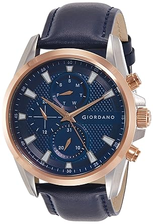 Analog Blue Dial Mens Watch-1961-03