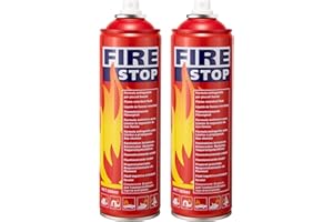 HIDENEL Fire Extinguisher for Home - 8-in-1 Multipurpose Extinguishing Aerosol Spray - Portable Boat & Prevent Reignition Water Based Fire Extinguisher - House, Kitchen, Car,Truck