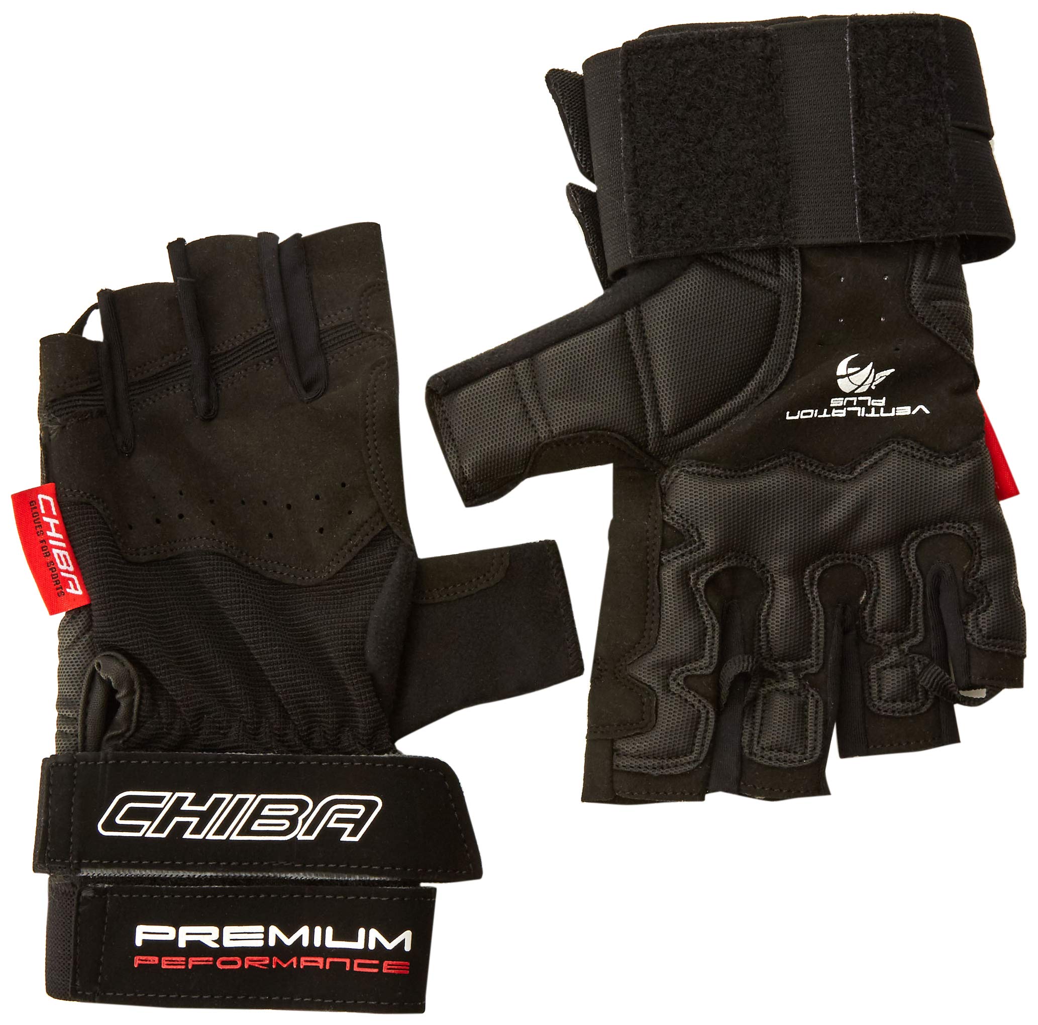 Chiba Unisex Adult Premium Wristguard Glove - Black, X-Large