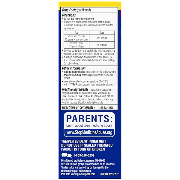 THERAFLU COMBO NIGHTTIME SEVERE COLD RELIEF SYRUP, BERRY FLAVOR, 8.3 FL OZ & THERAFLU DAYTIME SEVERE COLD RELIEF POWDER, HONEY LEMON FLAVOR, 6 CT