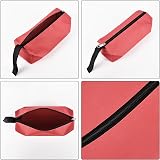 POWERTOOL Oxford Canvas Tool Pouch Organizer Bag - Red Small Screwdriver Wrench view 3