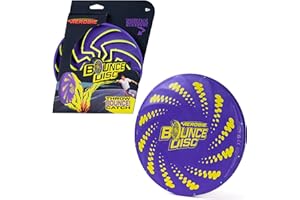 Aerobie Bounce Disc, Throwing Disc Toy for Kids, Backyard Toys & Outdoor Games for Adults & Family, Ages 5 & Up