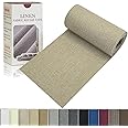 Gheeidau Linen Repair Tape 4x70 Inch Self-Adhesive Couch Patch Repair Fabric Patch for Furniture,Sofas,Cushion,Chairs,Bags,Linen Goods(Beige)
