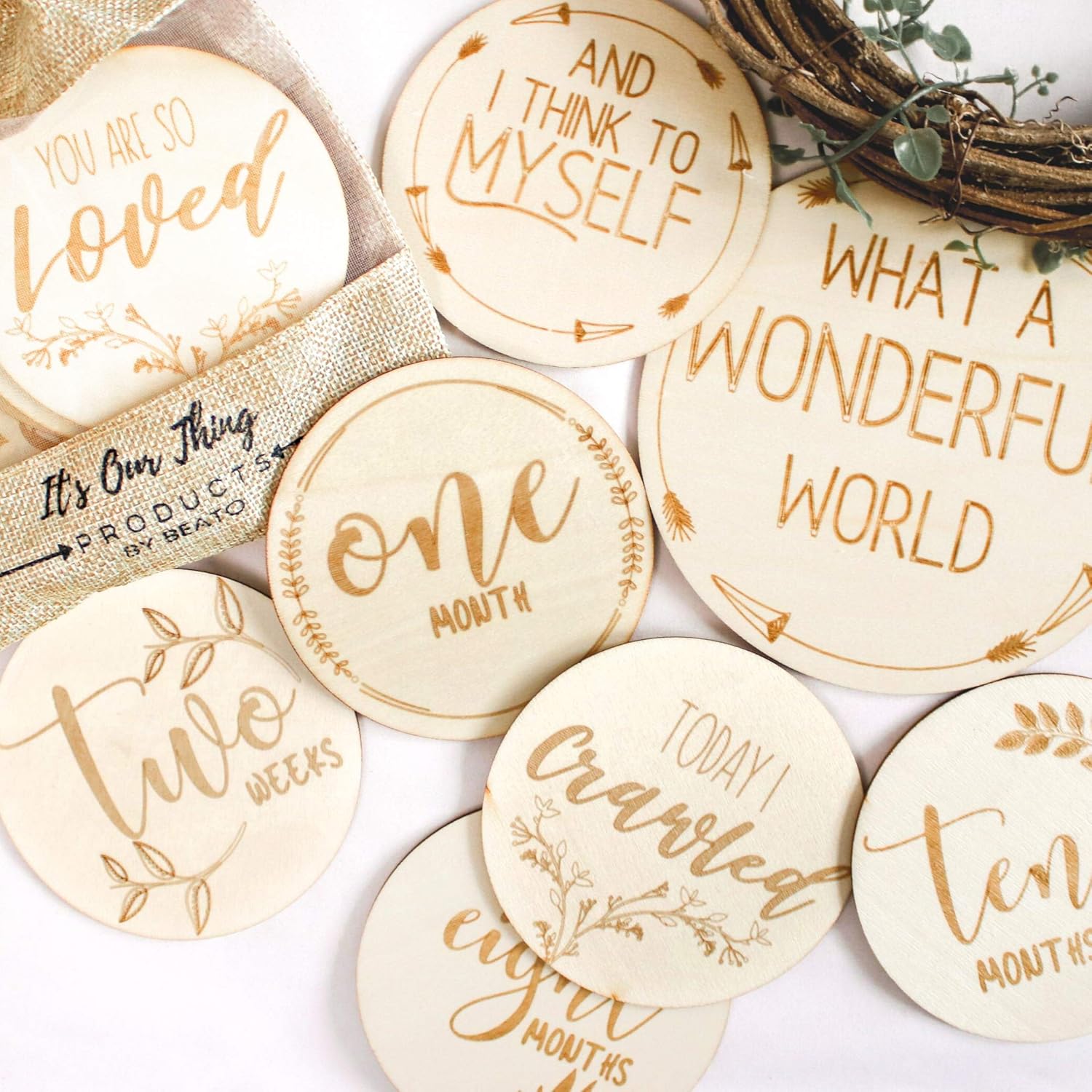 baby milestone cards amazon