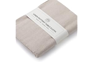 TEMONTIAN Pottery Wedging Cloth – Linen Table Cover for Pottery Bats and Throwing – 40x60” Absorbent & Durable Work Surface f