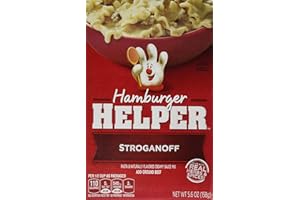 Betty Crocker STROGANOFF Hamburger Helper 5.6oz (6 Pack)