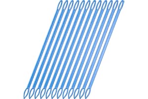 KNUPP CO. Fecal Loop for Large and X-Large Animals, Stool Sample Collection for Larger Dogs, Goats, Sheep and Other Large Animals. Take Stool Samples Quickly and Easily with Reusable Double end Loop.