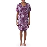 Wrangler womens Short Sleeve V-neck Sleepshirt