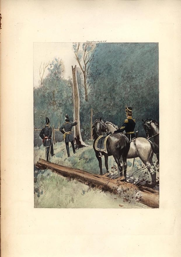 Amazon General Officers US Army Horse Ride 1891 Antique Large 