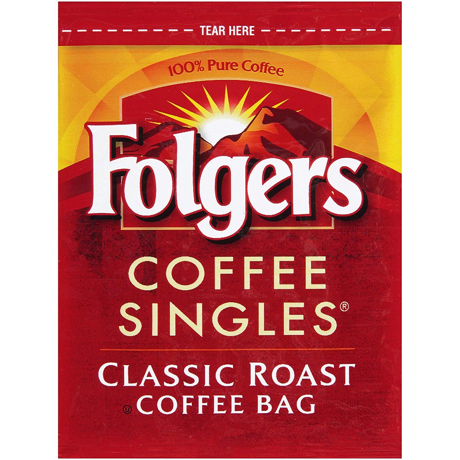 Folgers Coffee Singles Classic Roast Coffee Bags (114 count) Buy Online in UAE. Grocery