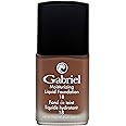 Gabriel Cosmetics Liquid Foundation, Organic Formula- 1 fl oz. (Classic Tan, 1.0)