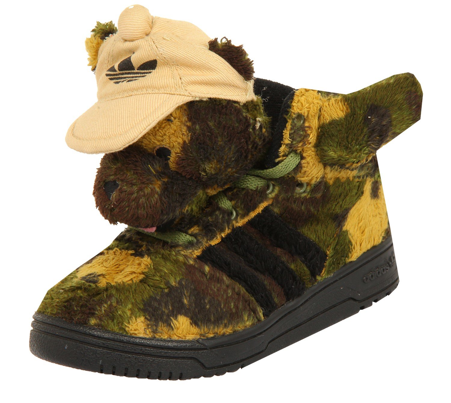 adidas Js Camo Bear I, Jungen Sneaker, grün - kaki - Größe ...