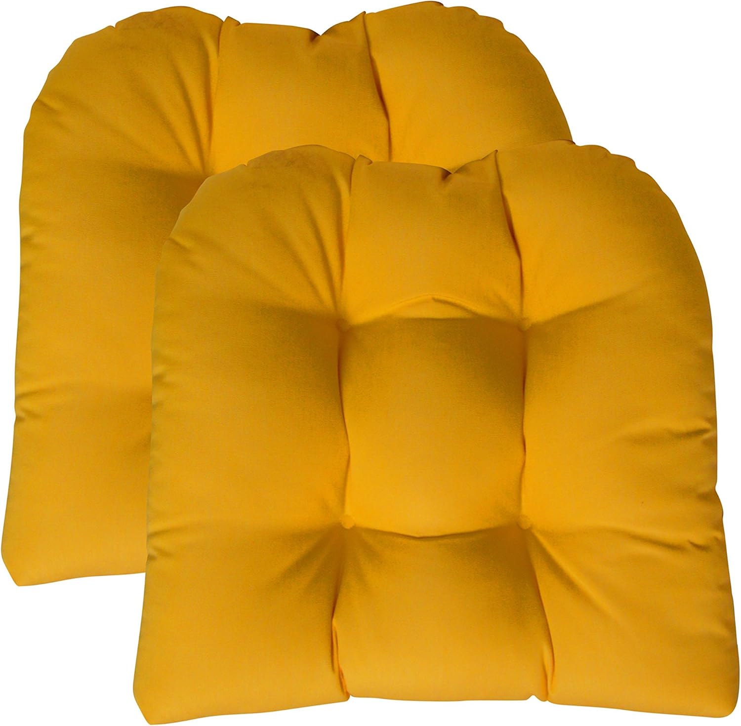 RSH DECOR Set of 2 Universal Tufted UShape Cushions for