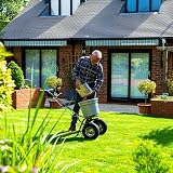 The Handy Broadcast Spreader 23kg Hopper, Adjustable, Puncture Proof Tyres view 9