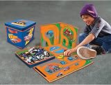 Hot Wheels ZipBin Playmat & Storage for 300 Cars | Ages 3+ view 5