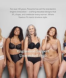 Panache Women's 365 Plunge Bra | Honey 40FF | Deep