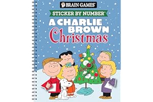 Brain Games - Sticker by Number: A Charlie Brown Christmas