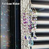 HDCRYSTALGIFTS Crystal Suncatchers Hanging Wind Chime Style Rainbow Maker view 2