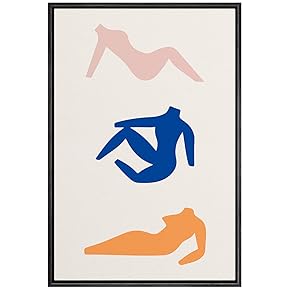 SIGNWIN Framed Canvas Wall Art Boho Decor Illustration...